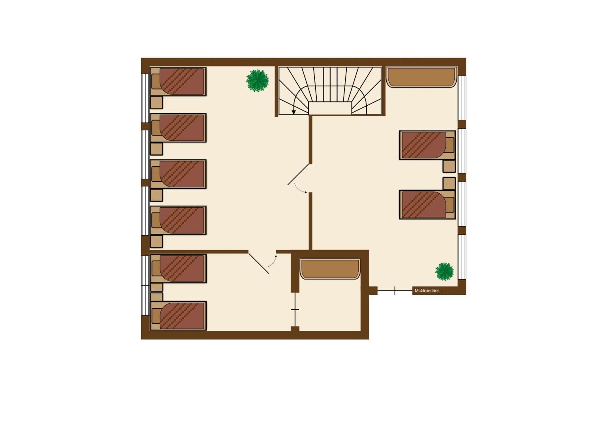 Apartment Large 155 Qm And 5 Bedrooms With Roof Terrace In Centrally Located 1 To 14 Guests *